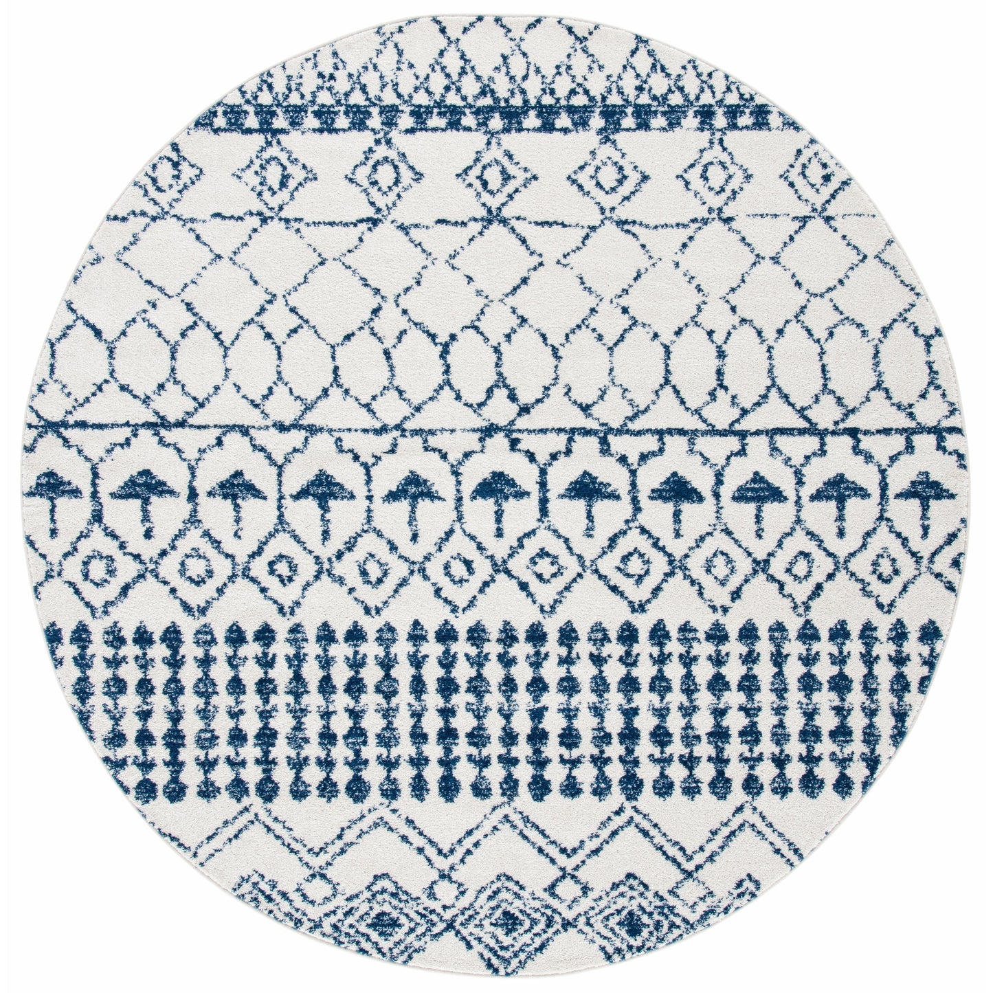 Tapis tribal bohème marocain rustique SAFAVIEH Tulum Ethelyn