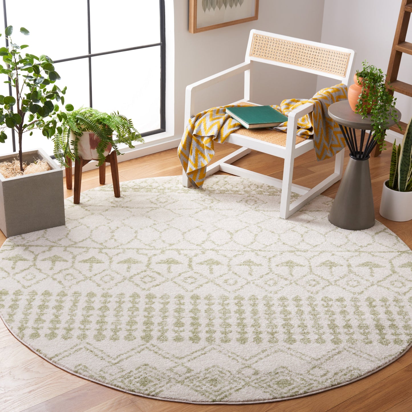 Tapis tribal bohème marocain rustique SAFAVIEH Tulum Ethelyn