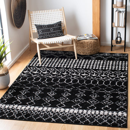 Tapis tribal bohème marocain rustique SAFAVIEH Tulum Ethelyn