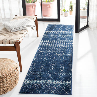 Tapis tribal bohème marocain rustique SAFAVIEH Tulum Ethelyn