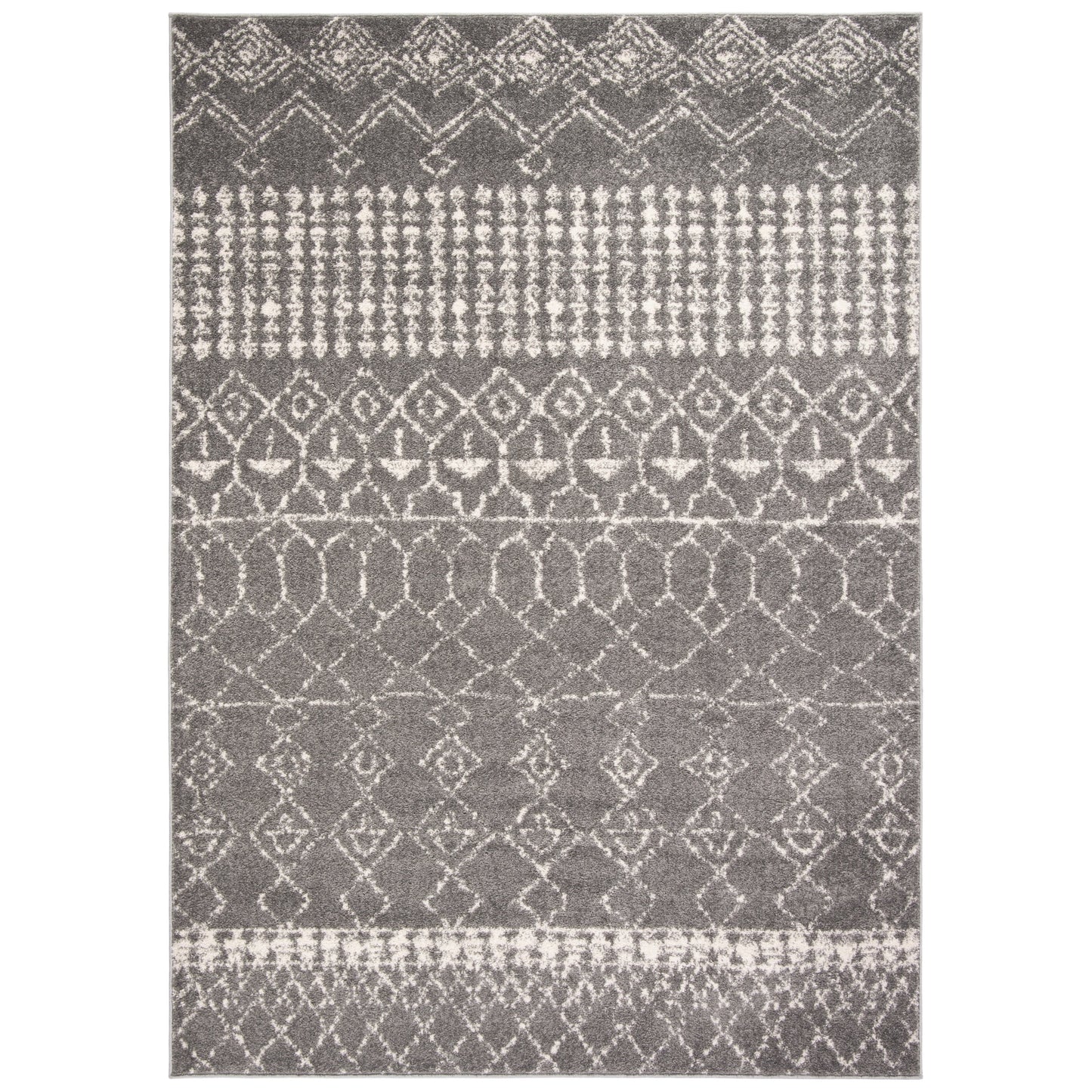 Tapis tribal bohème marocain rustique SAFAVIEH Tulum Ethelyn
