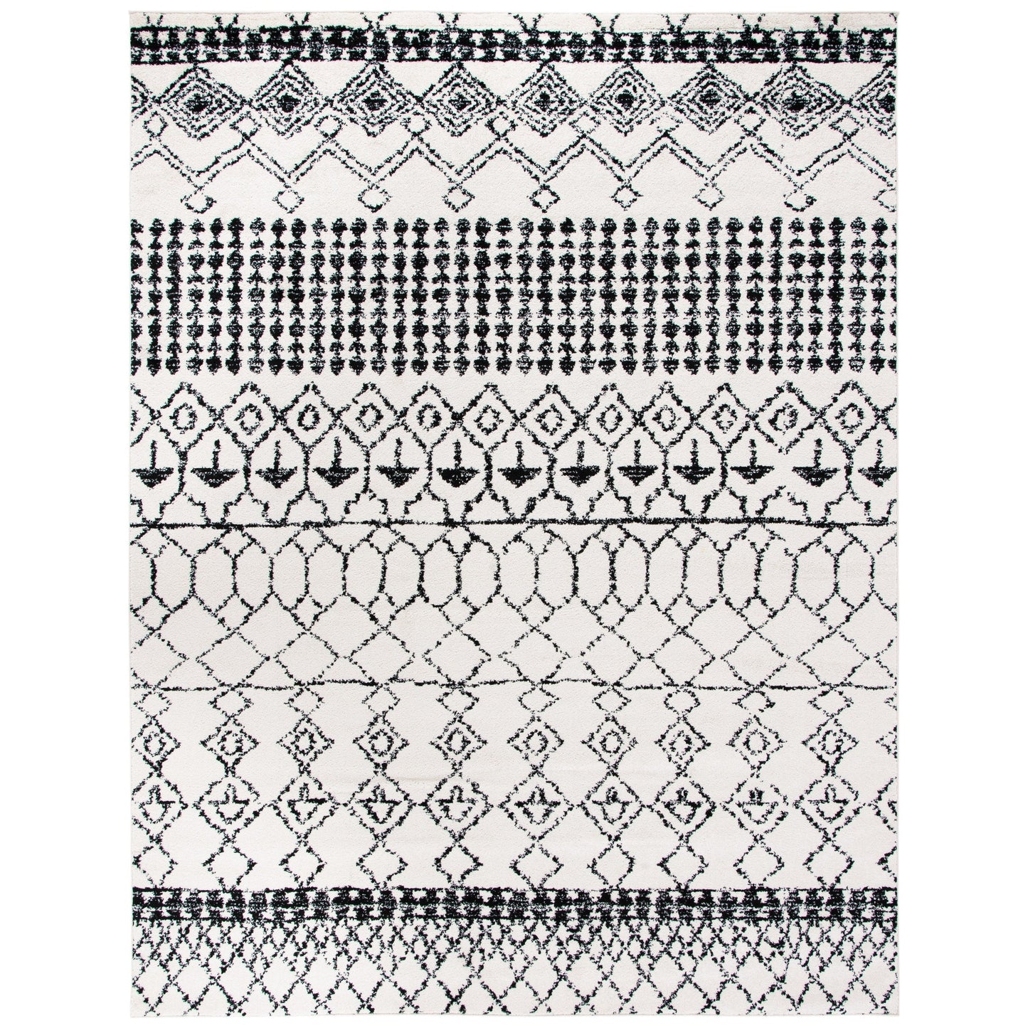 Tapis tribal bohème marocain rustique SAFAVIEH Tulum Ethelyn