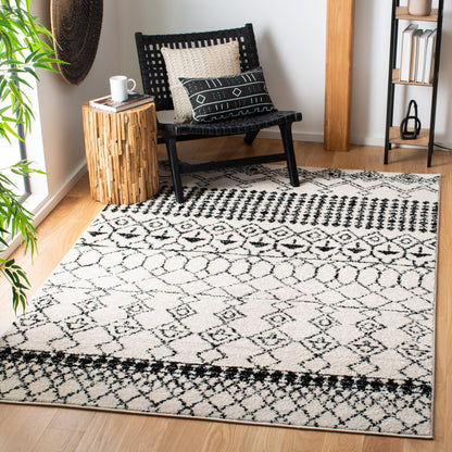 Tapis tribal bohème marocain rustique SAFAVIEH Tulum Ethelyn