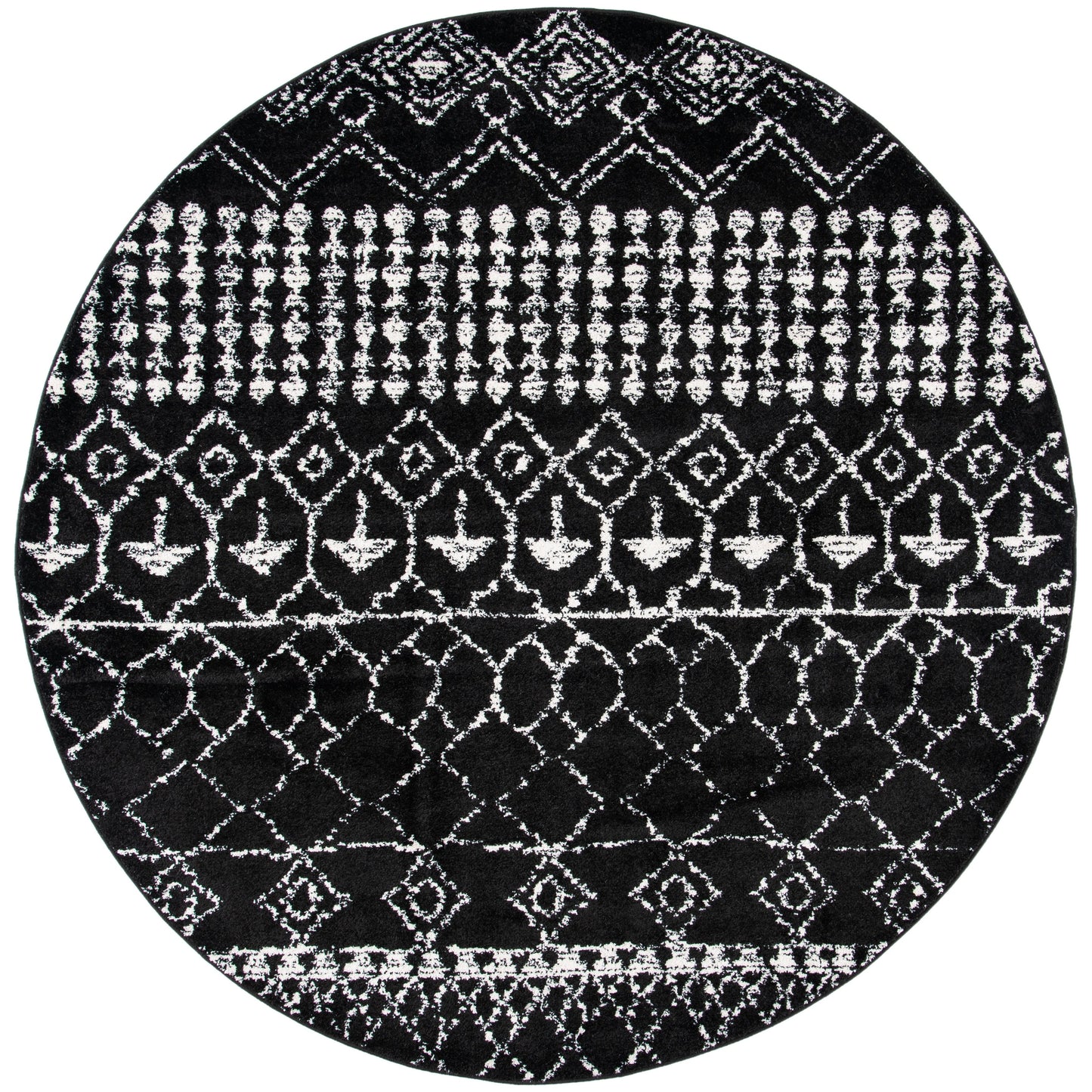 Tapis tribal bohème marocain rustique SAFAVIEH Tulum Ethelyn