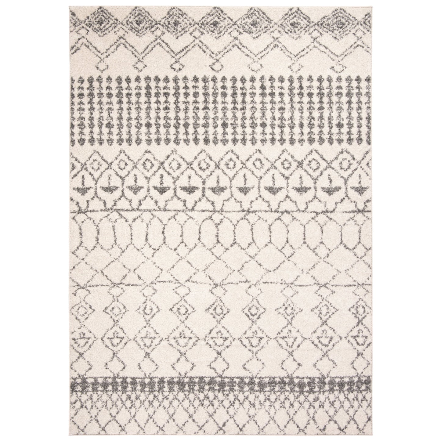 Tapis tribal bohème marocain rustique SAFAVIEH Tulum Ethelyn