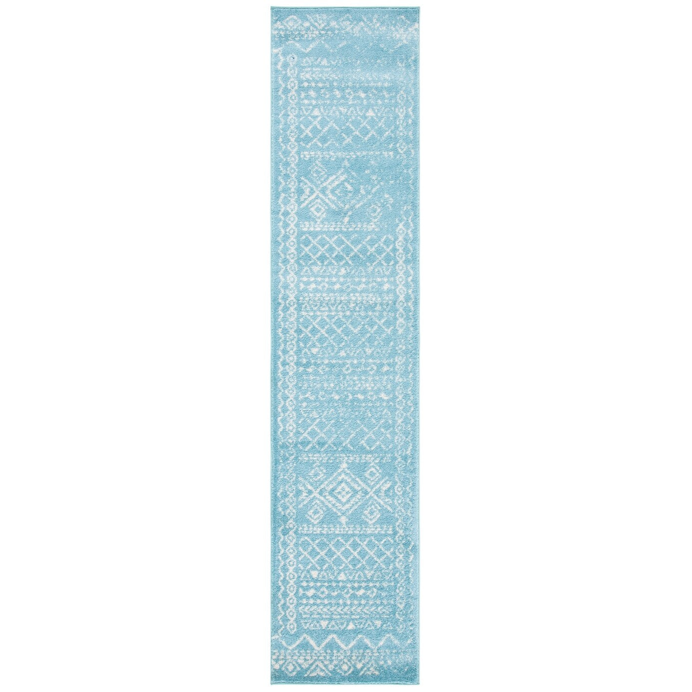 Tapis rustique marocain bohème tribal vieilli SAFAVIEH Tulum Hinnertje