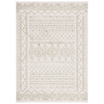 Tapis rustique marocain bohème tribal vieilli SAFAVIEH Tulum Hinnertje