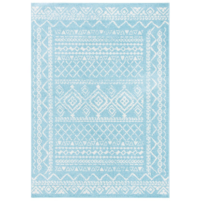 Tapis rustique marocain bohème tribal vieilli SAFAVIEH Tulum Hinnertje