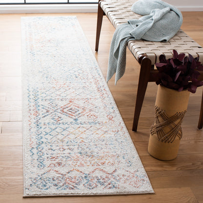 Tapis rustique marocain bohème tribal vieilli SAFAVIEH Tulum Hinnertje