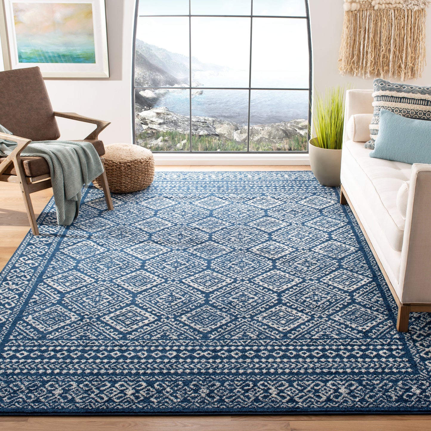 Tapis bohème marocain rustique SAFAVIEH Tulum Phebe