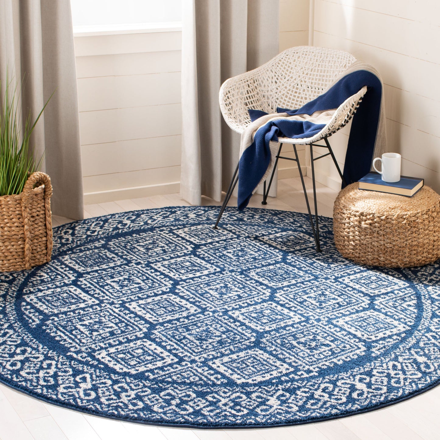 Tapis bohème marocain rustique SAFAVIEH Tulum Phebe