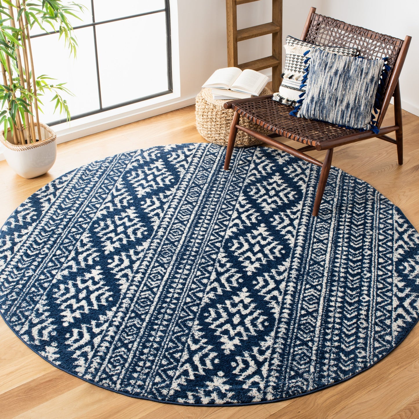 Tapis marocain bohème chic SAFAVIEH Tulum Vetuta