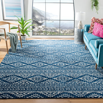 Tapis marocain bohème chic SAFAVIEH Tulum Vetuta