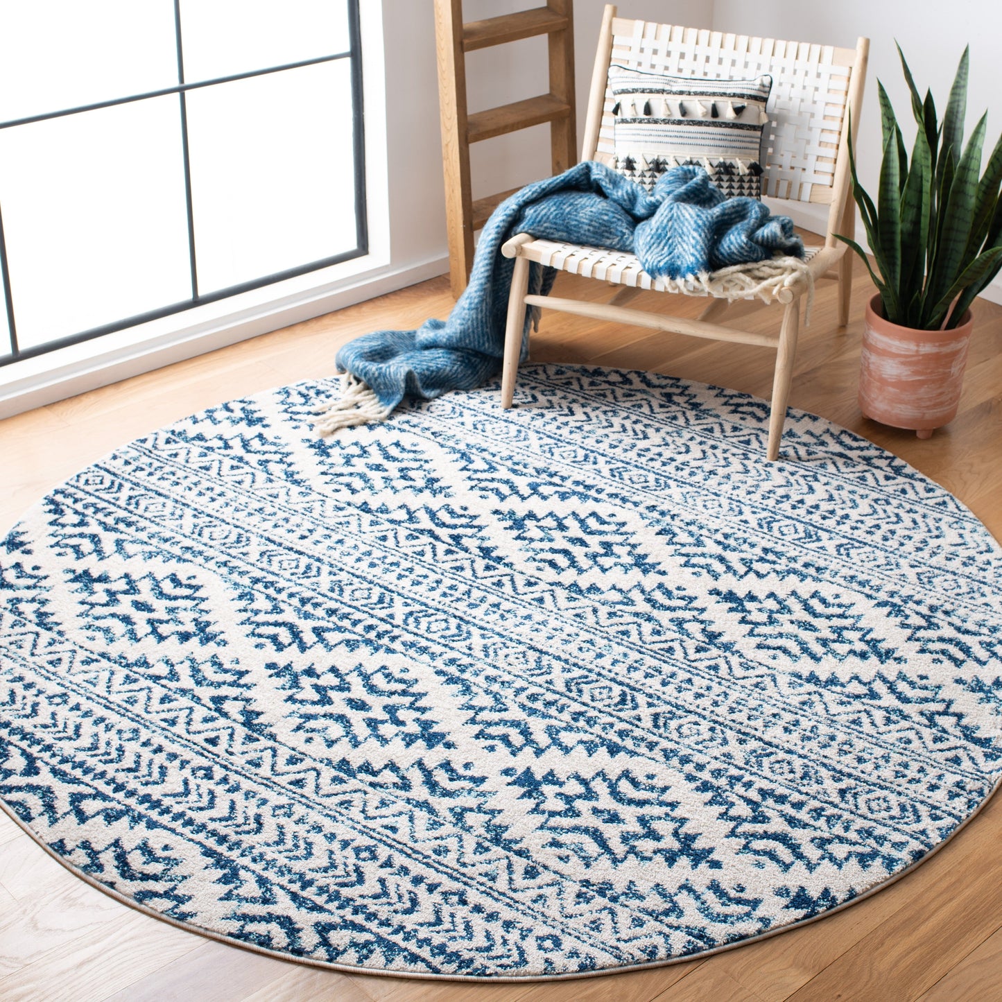 Tapis marocain bohème chic SAFAVIEH Tulum Vetuta