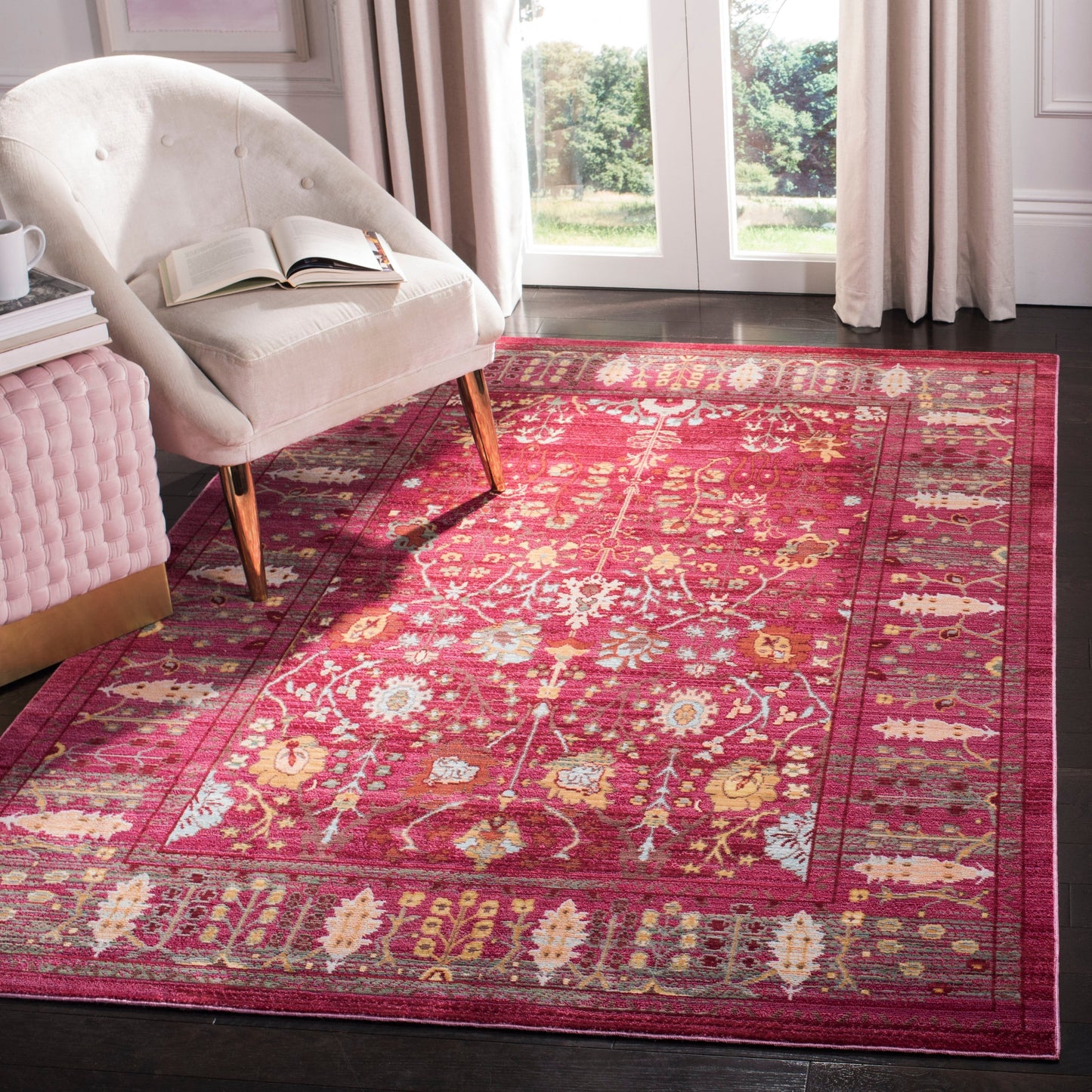 Tapis oriental vintage bohème SAFAVIEH Valencia Insaf