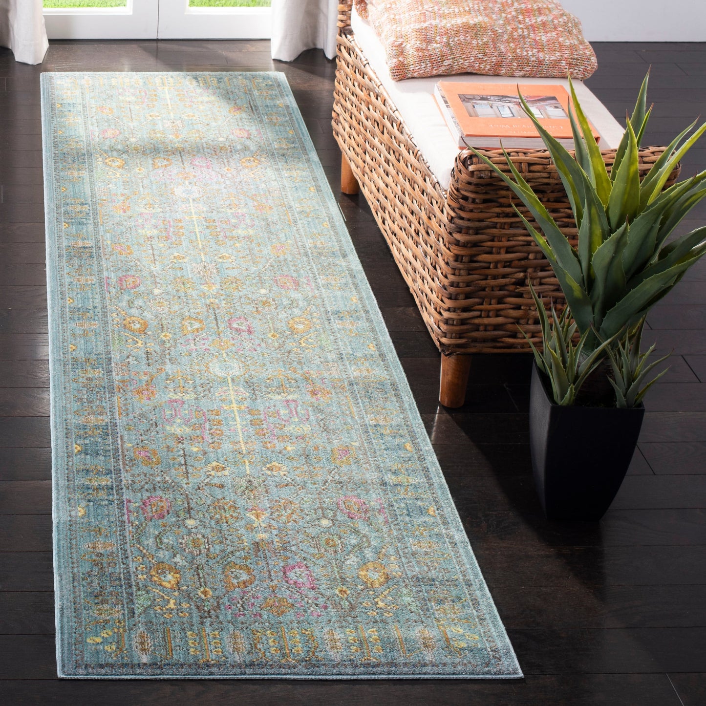 Tapis oriental vintage bohème SAFAVIEH Valencia Insaf