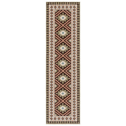 Tapis de jardin imperméable pour intérieur/extérieur SAFAVIEH Veranda Rita