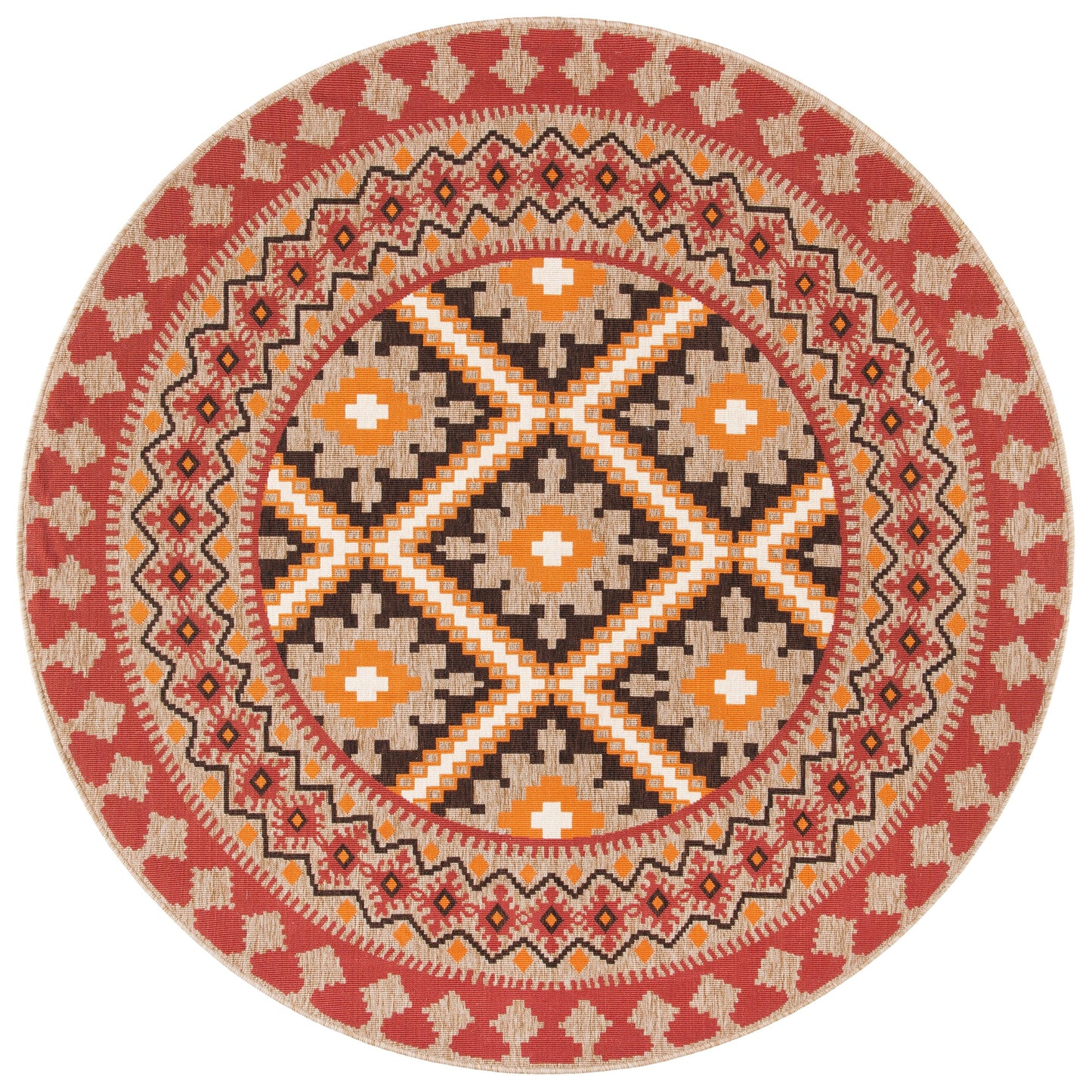 Tapis de jardin imperméable pour intérieur/extérieur SAFAVIEH Veranda Rita