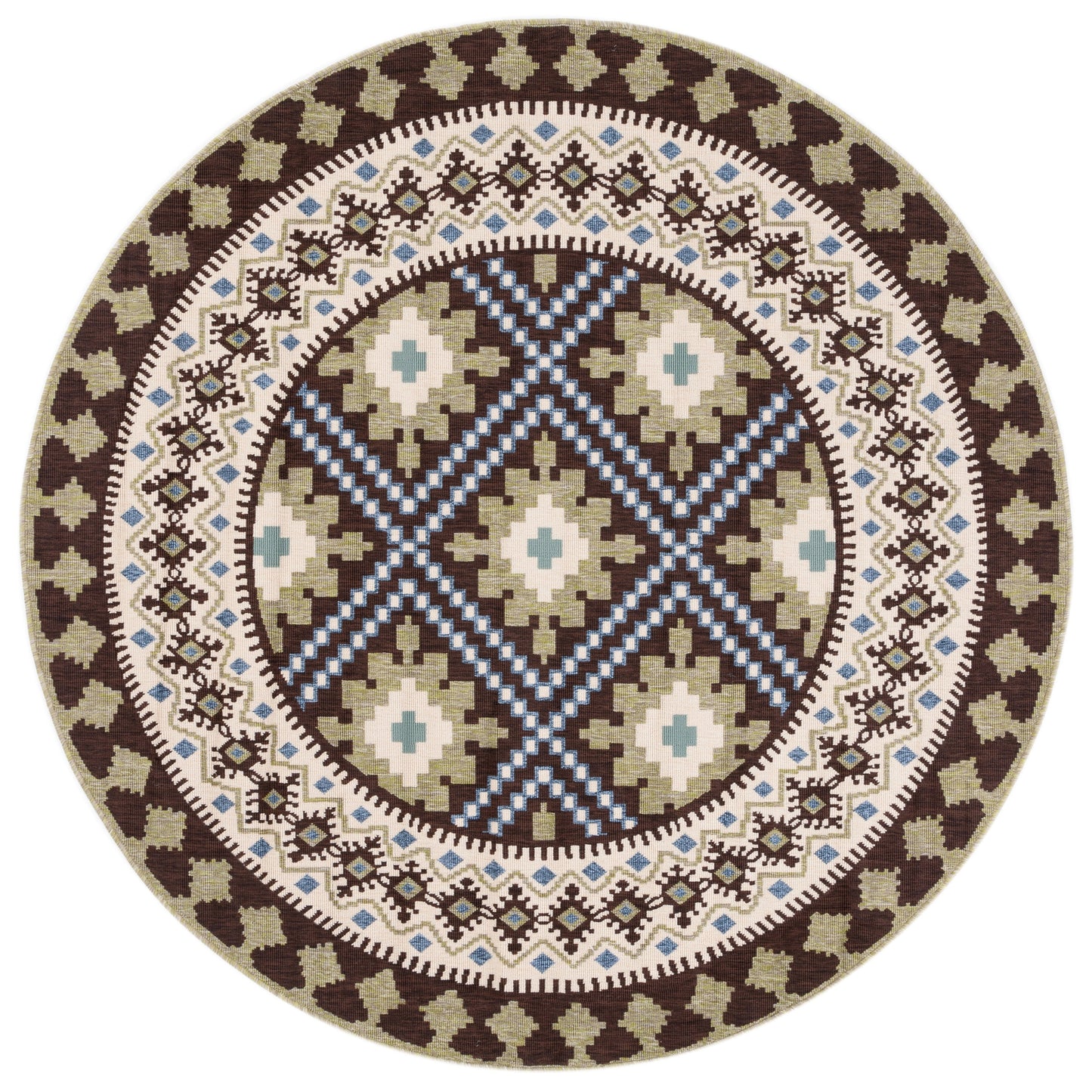 Tapis de jardin imperméable pour intérieur/extérieur SAFAVIEH Veranda Rita