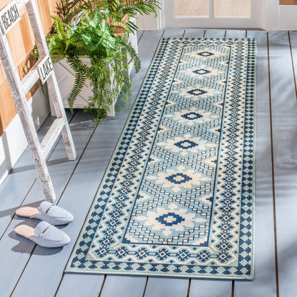 Tapis de jardin imperméable pour intérieur/extérieur SAFAVIEH Veranda Rita