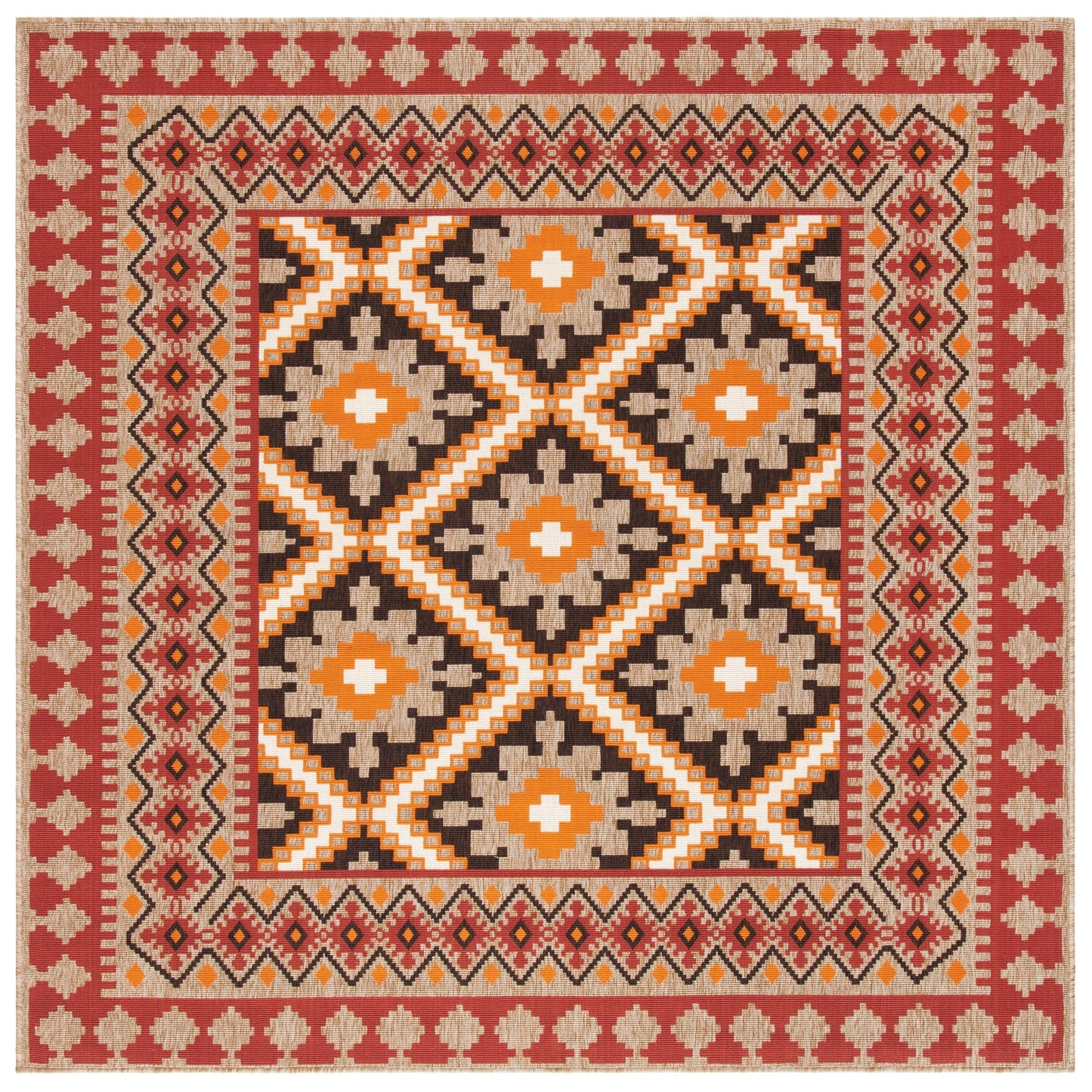 Tapis de jardin imperméable pour intérieur/extérieur SAFAVIEH Veranda Rita