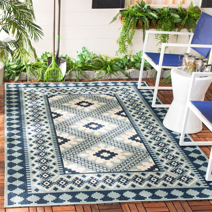 Tapis de jardin imperméable pour intérieur/extérieur SAFAVIEH Veranda Rita