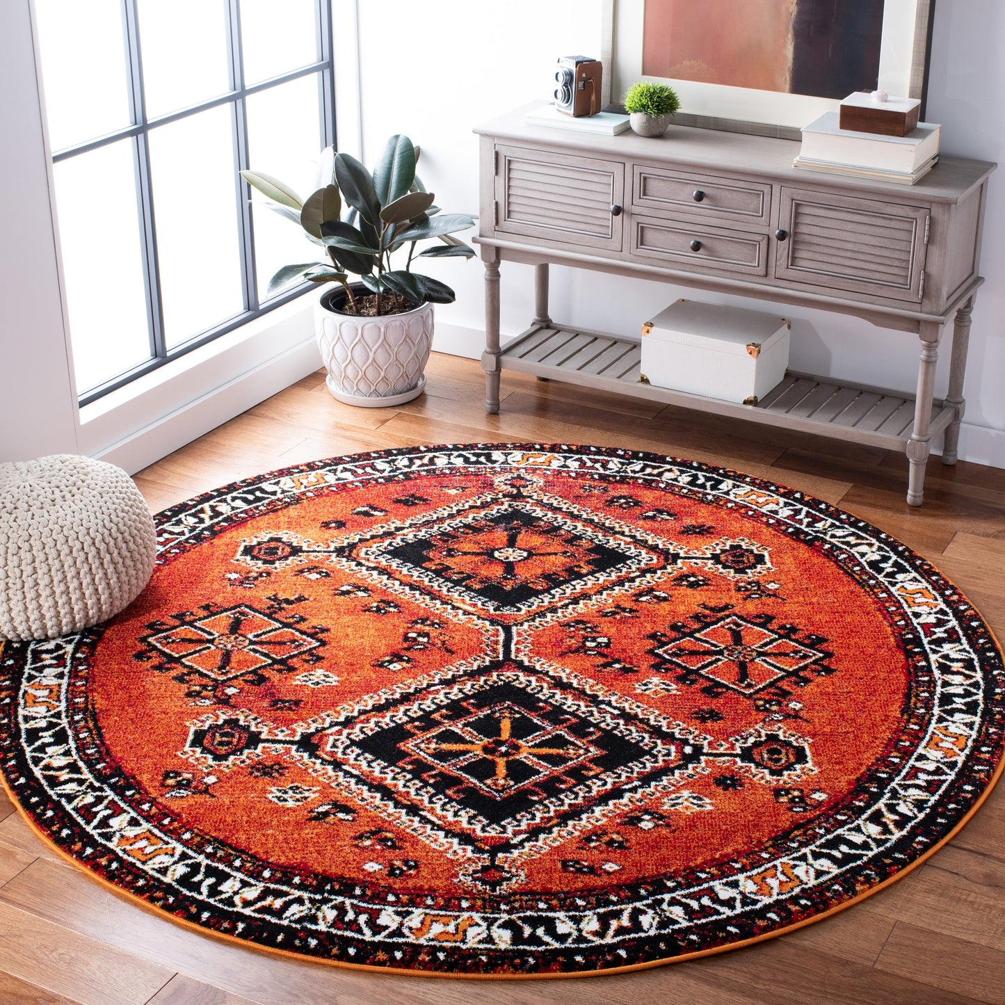 SAFAVIEH Tapis Traditionnel Vintage Hamadan Graine