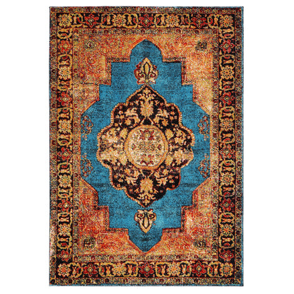 Tapis oriental vintage SAFAVIEH Hamadan Ismay vieilli