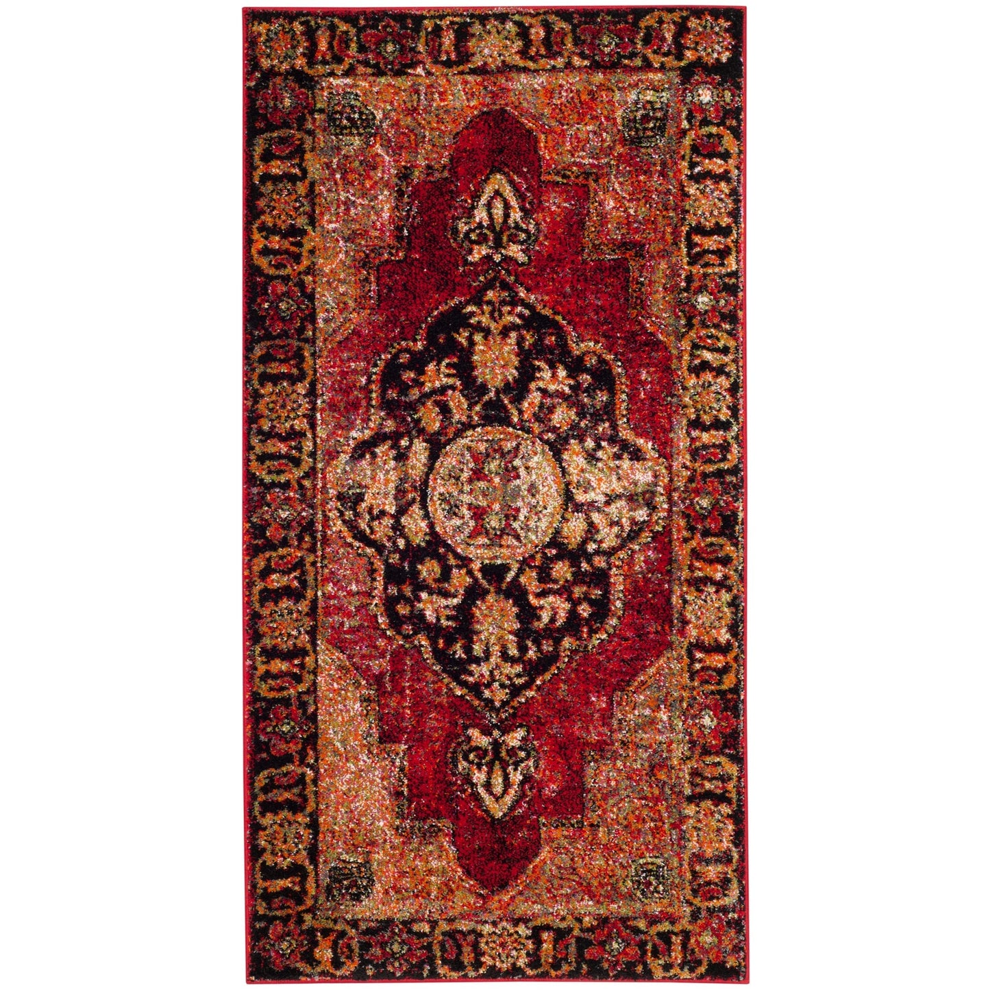 Tapis oriental vintage SAFAVIEH Hamadan Ismay vieilli