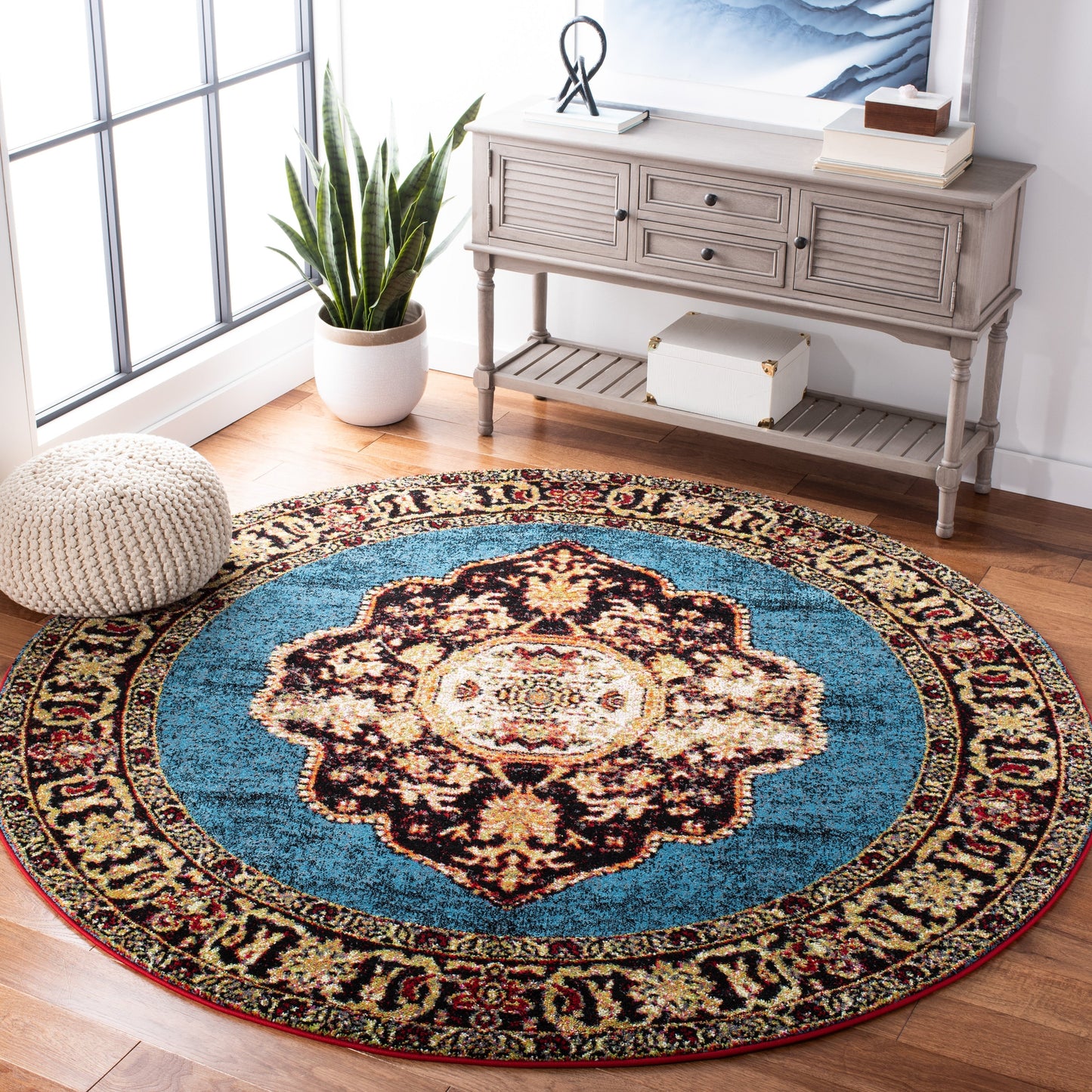 Tapis oriental vintage SAFAVIEH Hamadan Ismay vieilli