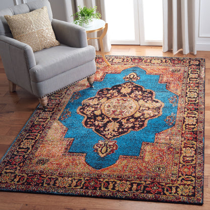 Tapis oriental vintage SAFAVIEH Hamadan Ismay vieilli