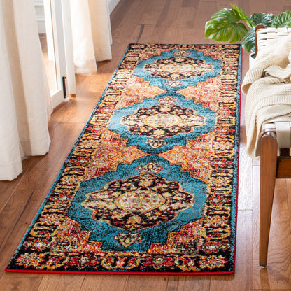 Tapis oriental vintage SAFAVIEH Hamadan Ismay vieilli