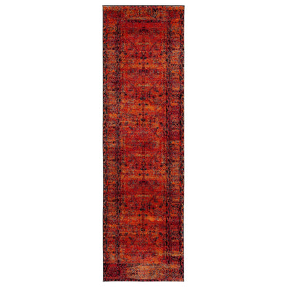 Tapis oriental vintage Hamadan Selma de SAFAVIEH, effet vieilli