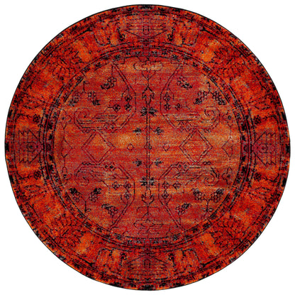 Tapis oriental vintage Hamadan Selma de SAFAVIEH, effet vieilli