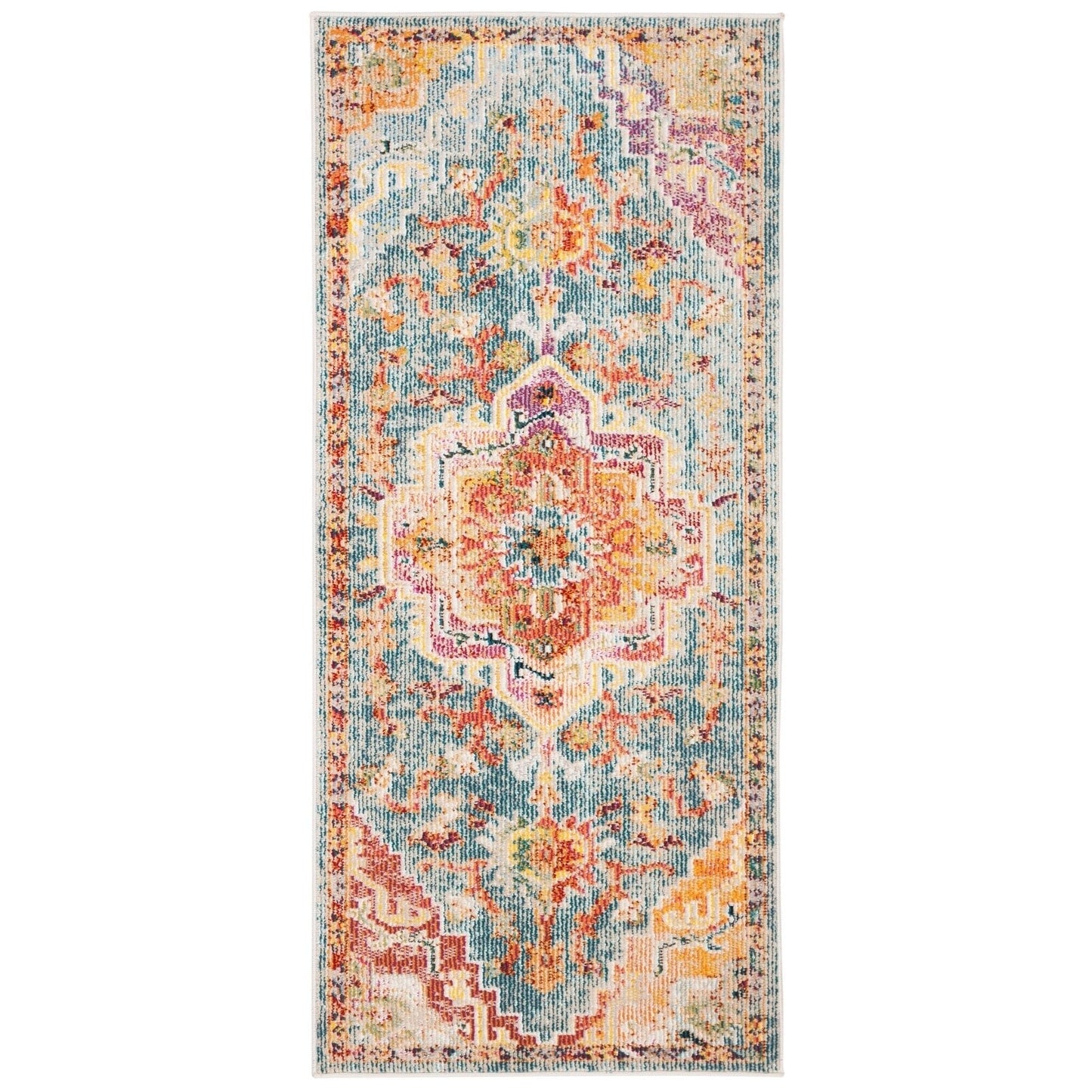 SAFAVIEH, Tapis Médaillon Boho Vintage Crystal Naimat