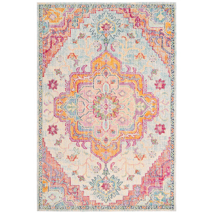 SAFAVIEH, Tapis Médaillon Boho Vintage Crystal Naimat