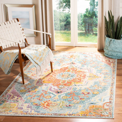 SAFAVIEH, Tapis Médaillon Boho Vintage Crystal Naimat