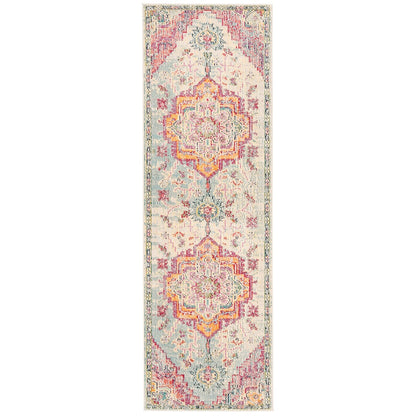 SAFAVIEH, Tapis Médaillon Boho Vintage Crystal Naimat