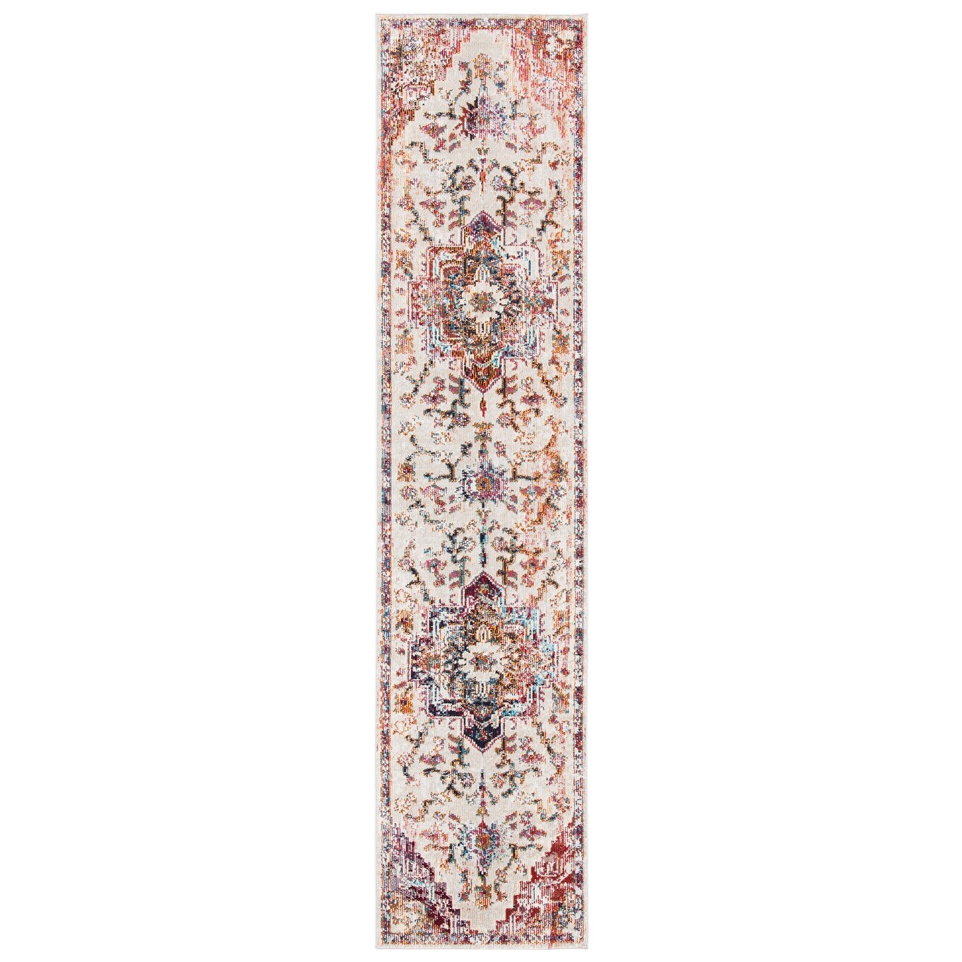 SAFAVIEH, Tapis Médaillon Boho Vintage Crystal Naimat