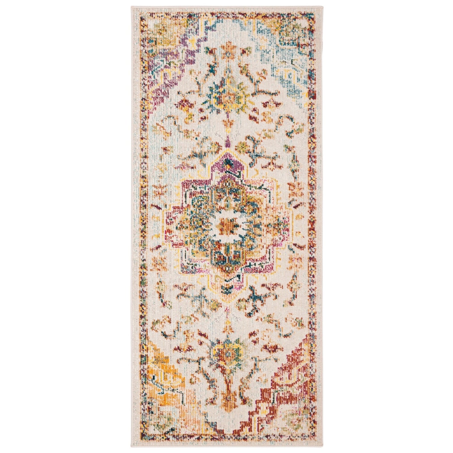 SAFAVIEH, Tapis Médaillon Boho Vintage Crystal Naimat
