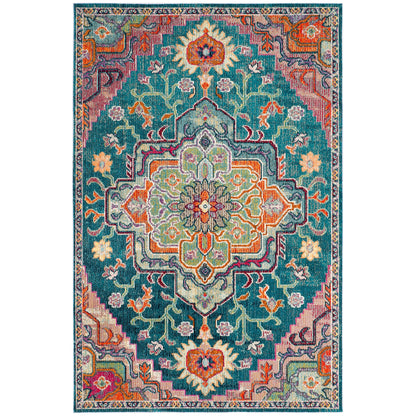 SAFAVIEH, Tapis Médaillon Boho Vintage Crystal Naimat