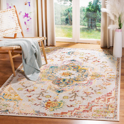 SAFAVIEH, Tapis Médaillon Boho Vintage Crystal Naimat