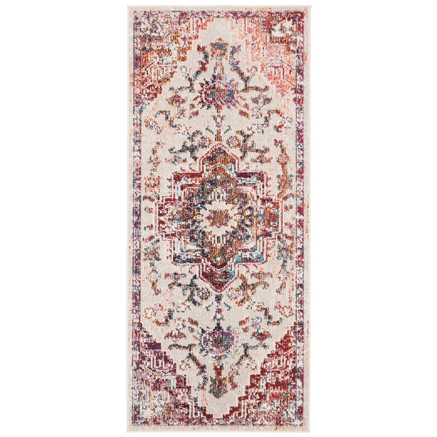 SAFAVIEH, Tapis Médaillon Boho Vintage Crystal Naimat