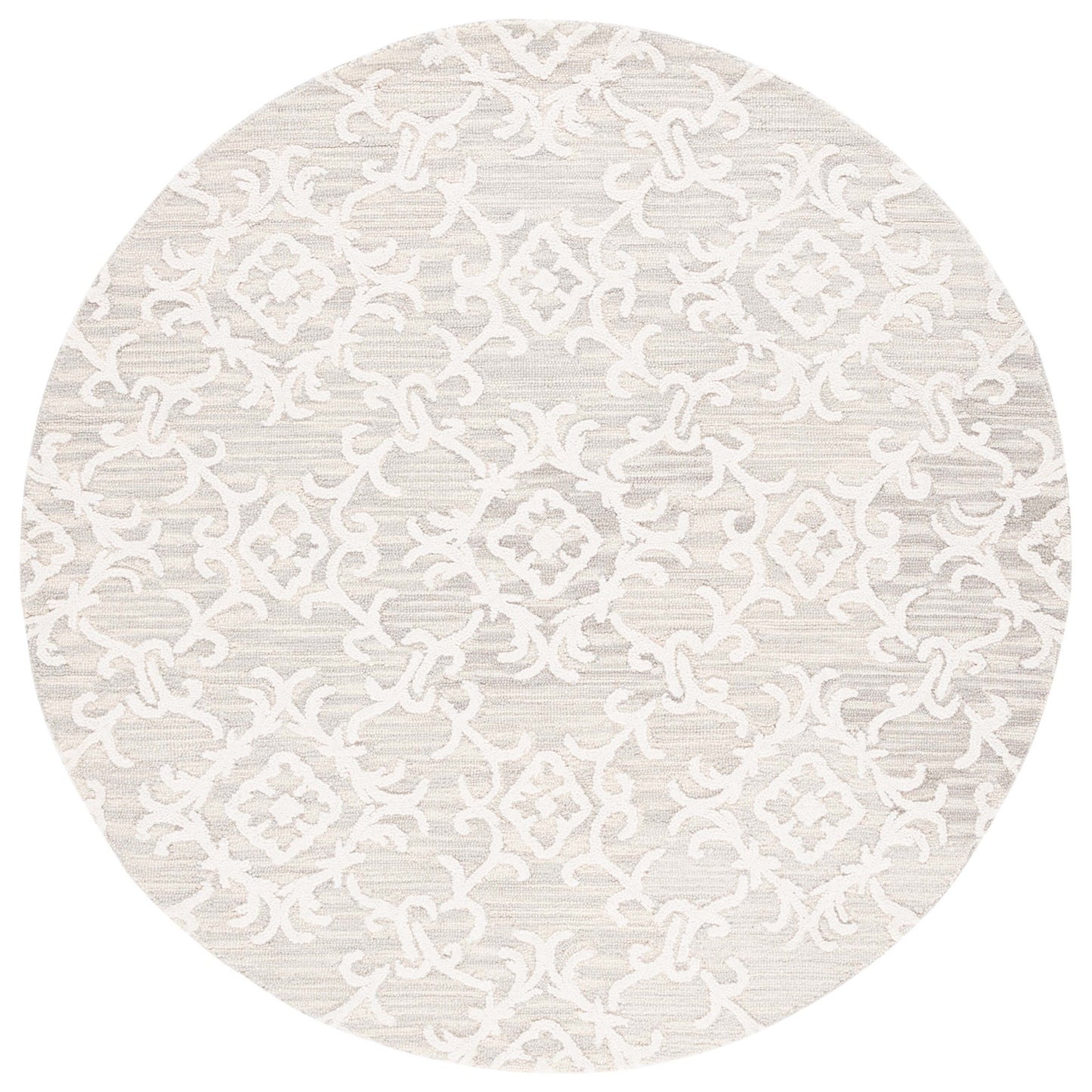 SAFAVIEH, Tapis en laine floral moderne Vesela fait main