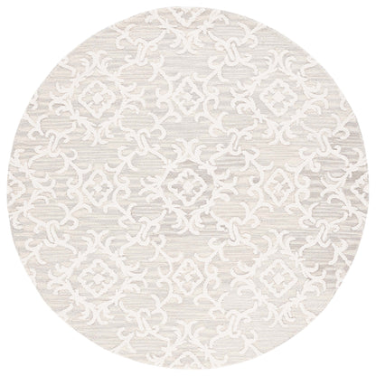 SAFAVIEH, Tapis en laine floral moderne Vesela fait main