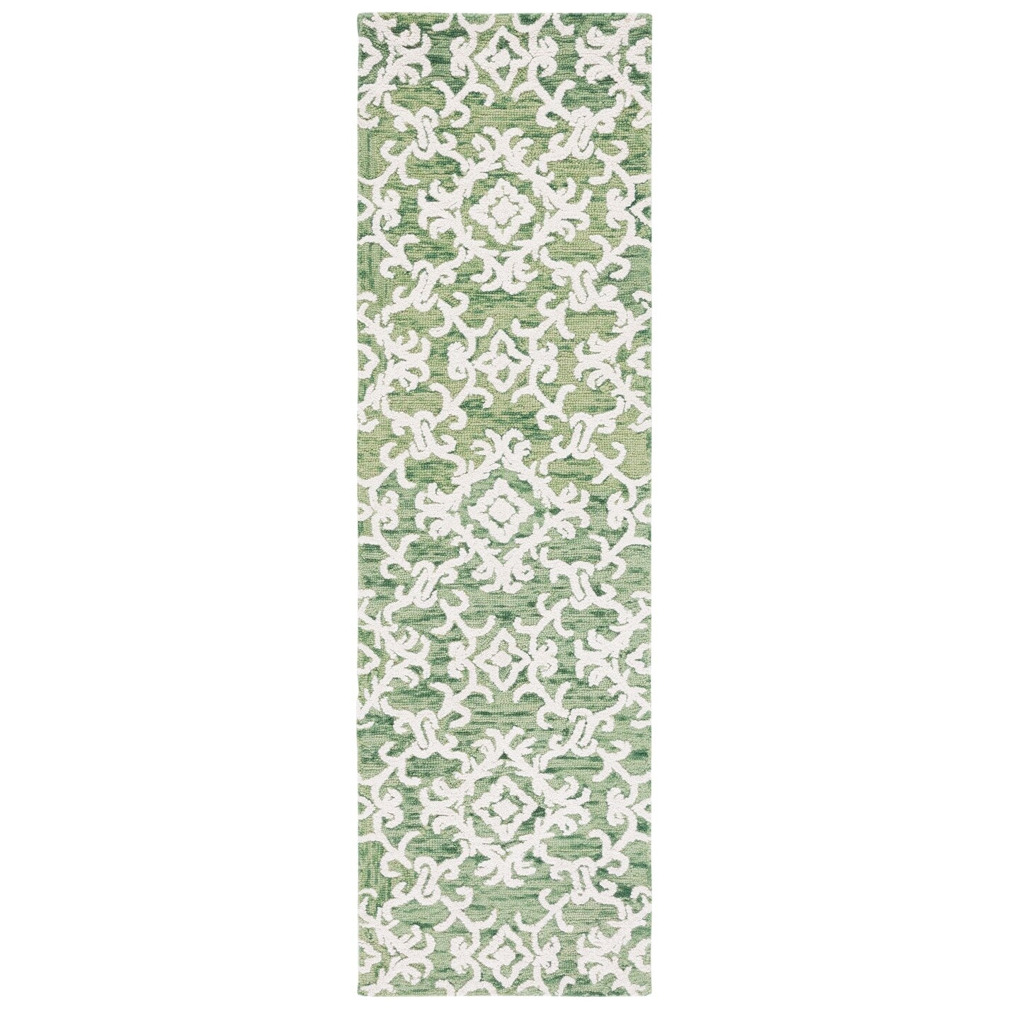 SAFAVIEH, Tapis en laine floral moderne Vesela fait main