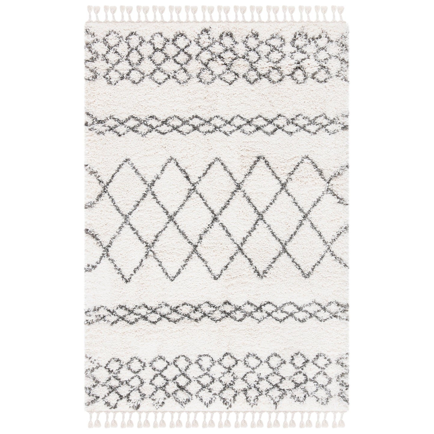 SAFAVIEH, Tapis en laine floral moderne Vesela fait main