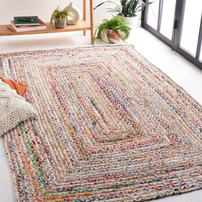 SAFAVIEH, Tapis en jute fait main de style bohème côtier Cape Cod Rietie
