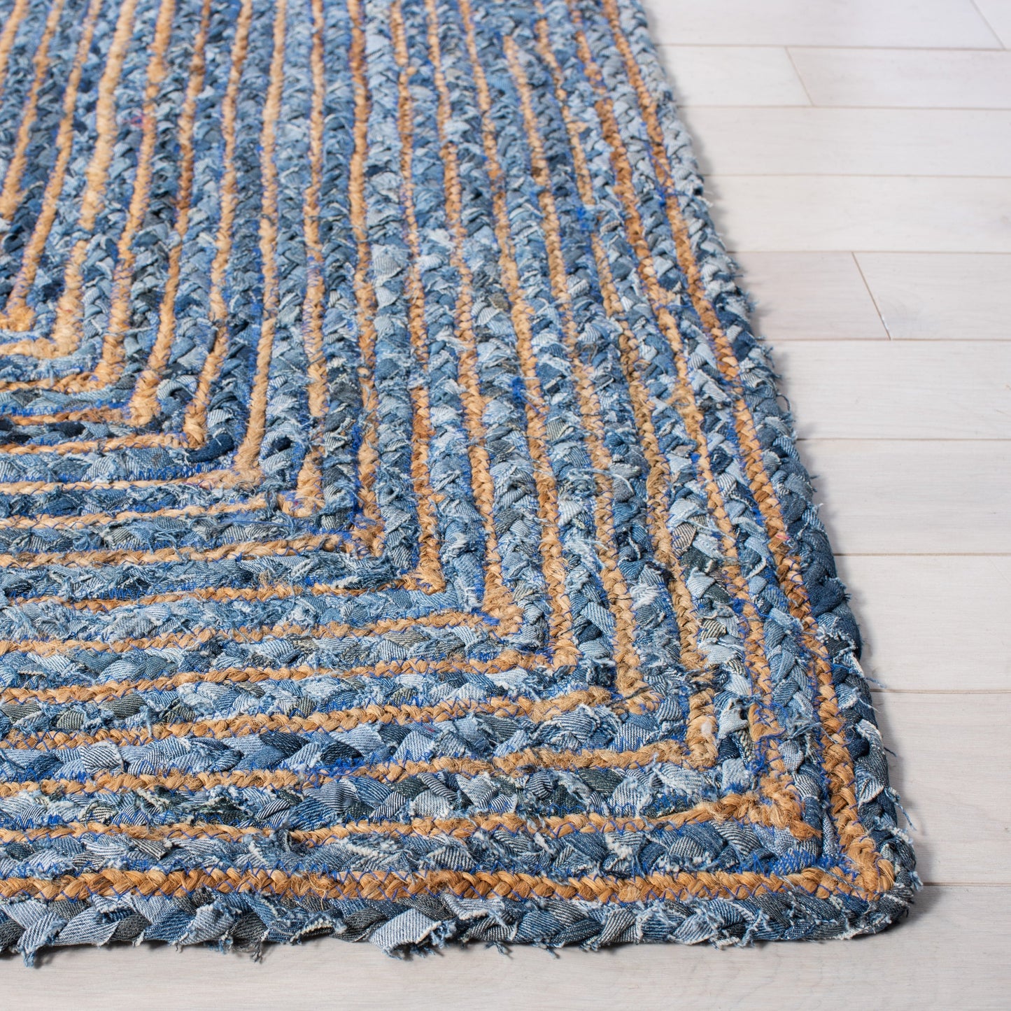 SAFAVIEH, Tapis en jute fait main de style bohème côtier Cape Cod Rietie