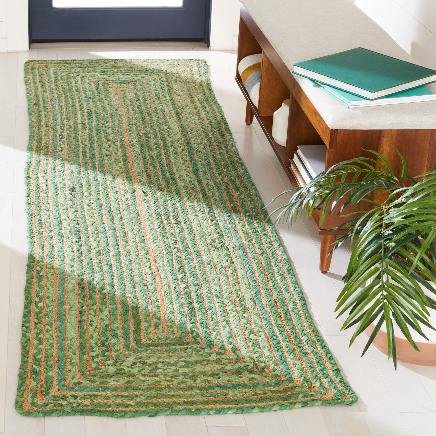 SAFAVIEH, Tapis en jute fait main de style bohème côtier Cape Cod Rietie